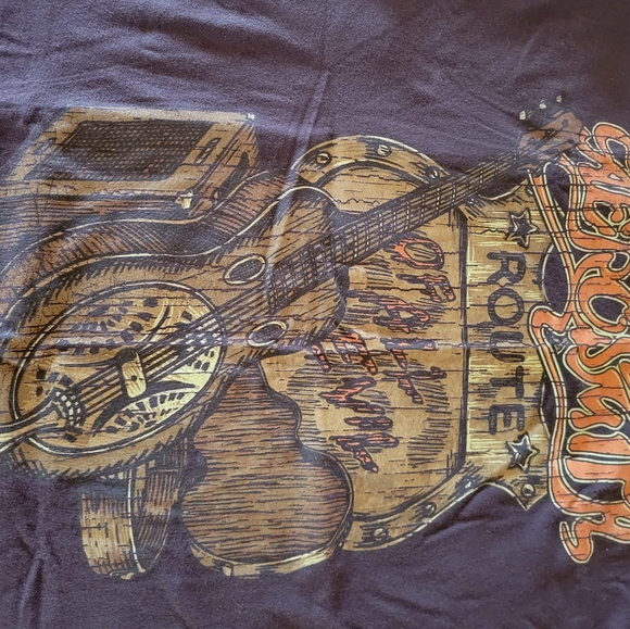 XL Aerosmith T-shirt Brown Disney World Ride - Picture 2 of 3
